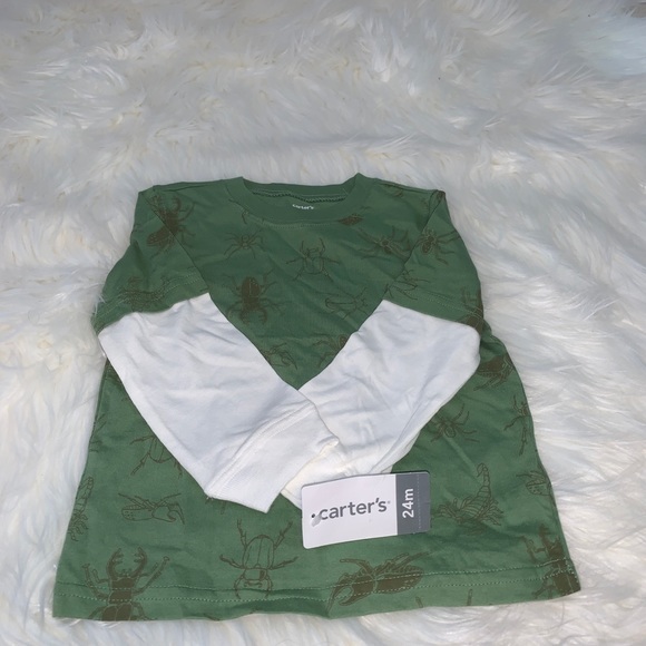 Carter’s long sleeve shirt - bugs - 24 months - Picture 1 of 4